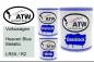Preview: Volkswagen, Heaven Blue Metallic, LR5X / R2: 1L Lackdose + 1L Klarlack + 500ml Härter - Set, von ATW Autoteile West.